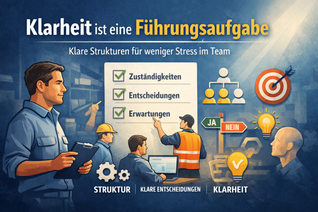 Klarheit ist eine Führungsaufgabe klarheit ist führungsaufgabe