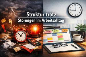 Struktur trotz Störungen im Arbeitsalltag